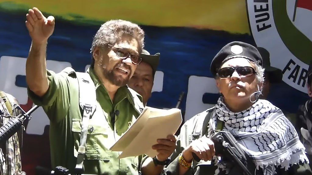 Para Colombia, la reaparición de un grupo de las FARC tiene el apoyo de Nicolás Maduro