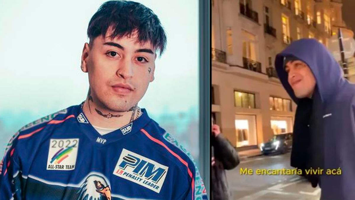 Thiago PZK enojadísimo enfrentó las críticas por decir que quería vivir en París 