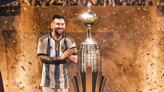 ¡BOMBAZO! Lionel Messi jugaría la Copa Libertadores