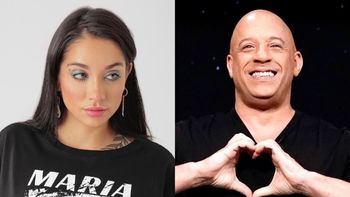 Las fotos del encuentro de María Becerra y Vin Diessel que explotaron las redes
