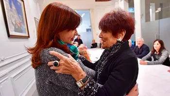 El mensaje de Cristina Kirchner en homenaje a Taty Almeida El mensaje de Cristina Kirchner en homenaje a Taty Almeida