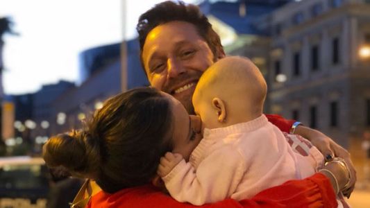 La China Suárez mostró la cara de su hija Magnolia por primera vez