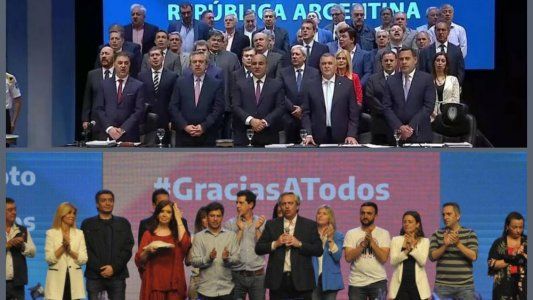 Las dos fotos de Alberto Fernández y la pelea del peronismo que viene