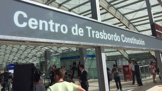 Con un sistema infrarrojo, desde hoy se les toma la temperatura a todos los pasajeros que circulen por Constitución