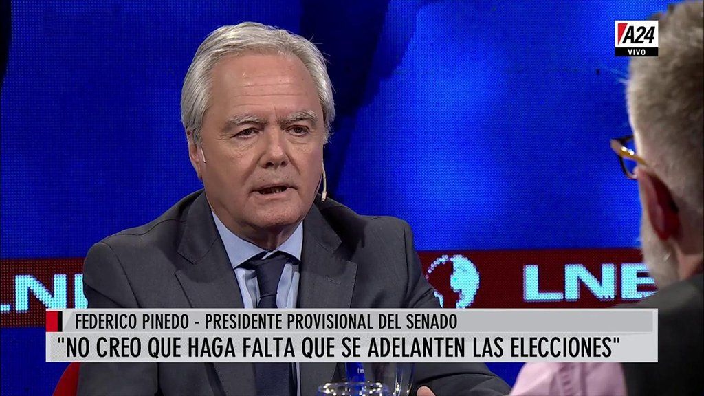 Para Pinedo, Macri debe ser menos ingeniero y más psicólogo