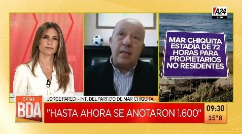 Mar Chiquita permitirá estadía de 72 hs para propietarios no residentes