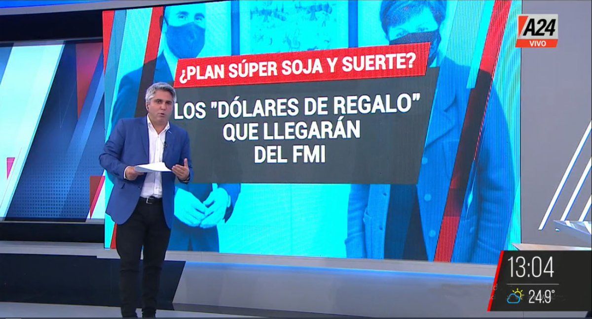 El FMI amplía su capital y entonces llegarán dólares adicionales a la Argentina (Foto: Captura de TV)