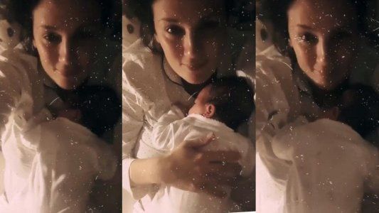 El dulce video de Paula Chaves haciendo colecho con Filipa: Ella necesita...