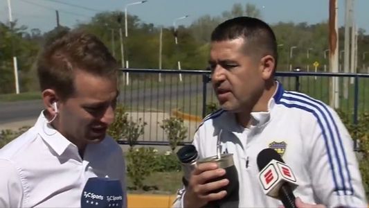 La bronca de Juan Román Riquelme con un periodista que estaba en vivo: No le mientan más a la gente
