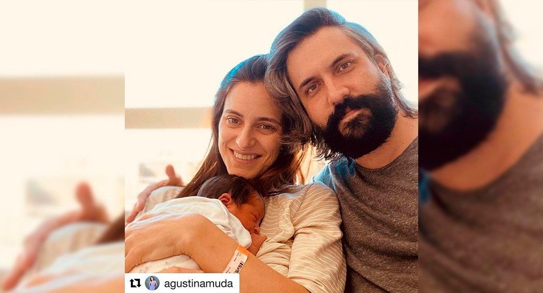 Agustina Muda fue mamá por segunda vez: Nos explota el corazón de amor