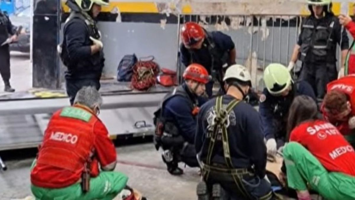 Tragedia en Almagro: un portón cayó sobre un empleado de una gomería y murió en el acto