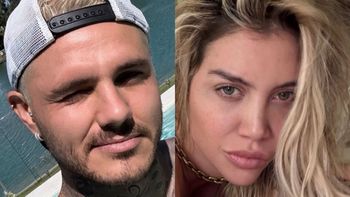 El contundente anuncio que hizo Mauro Icardi sobre Wanda Nara mientras la China Suárez llegaba al país