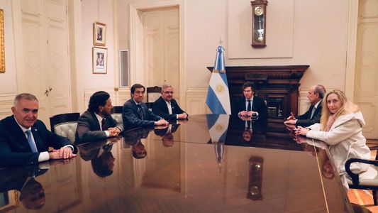 Tras convocar a un nuevo Pacto de Mayo, Javier Milei recibió a cuatro gobernadores en la Casa Rosada