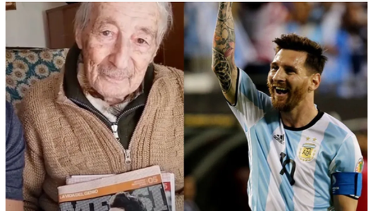 Lio Messi le contestó con un adorable video a Don Hernán