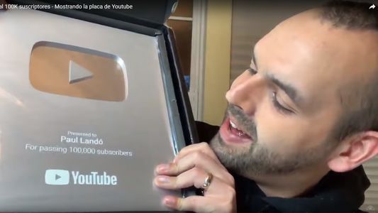 Paraguayo recibe reconocimiento de Youtube
