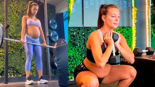 La rigurosa rutina de entrenamiento de Sol Pérez, en la semana 30 del embarazo: Da impresión