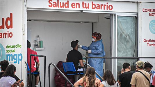 Coronavirus en Argentina: en el medio de la tercera ola, el índice de positividad de los hisopados supera el 63%
