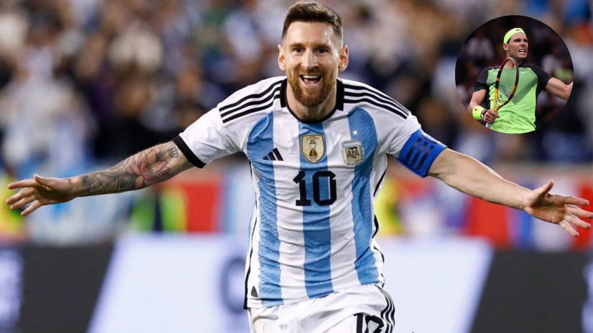 Lionel Messi elogió a Rafael Nadal&nbsp;
