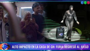 furia ingreso a la casa de gran hermano 2024 a traves del golden ticket: la reaccion de los jugadores