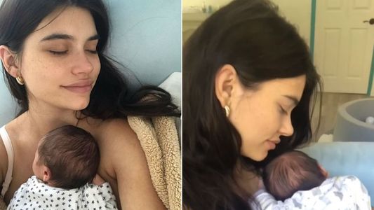 Eva de Dominici contó detalles del parto: Sólo cinco minutos de pujes le bastaron a mi gitano para salir a este mundo