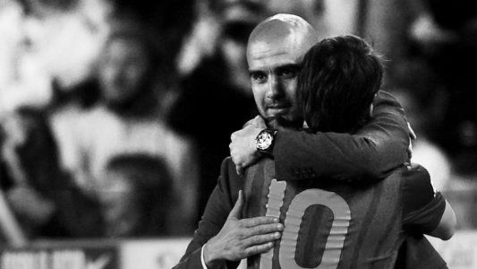 ¿Lo venía meditando? Messi llamó a Guardiola la semana pasada