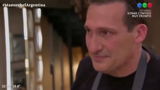 Paulo Kablan volvió a quebrarse en MasterChef Celebrity al hablar de su hijo
