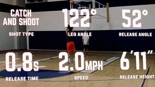 Así funciona la increíble app de iPhones de Steve Nash para mejorar el tiro en el básquetbol