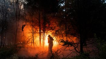 Alerta en Chubut: las altas temperaturas reavivaron los incendios
