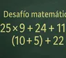 Desafío matemático: casi nadie lo resuelve antes de los 10 segundos