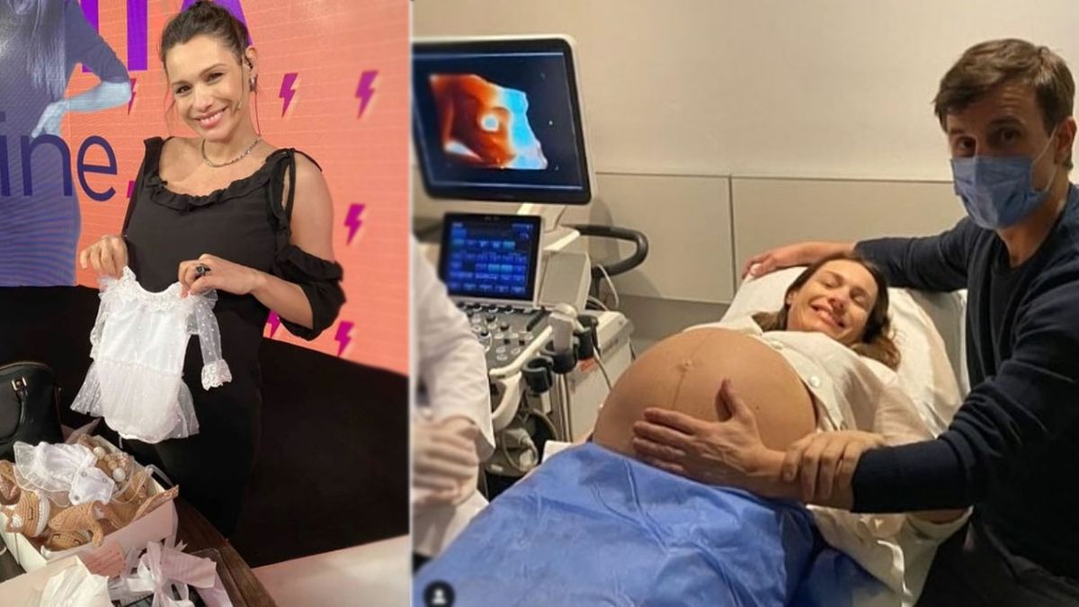 Pampita fue mamá: se filtró la primero foto de la hija de la hija de la conductora