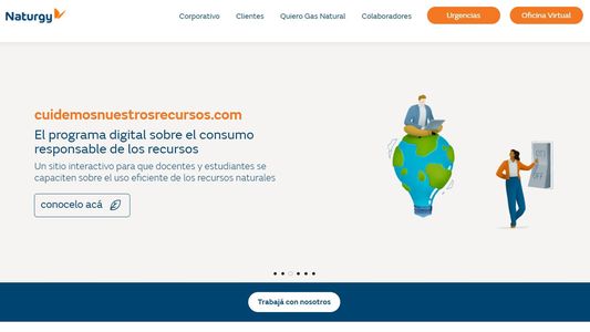Naturgy presenta su nuevo sitio web