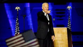 Joe Biden dio su primer discurso como presidente electo: Nos han dado una victoria clara