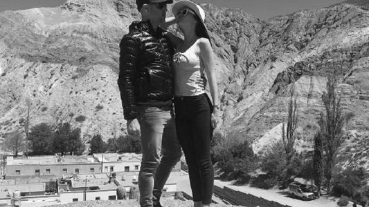 El Pelado López y Jujuy Jiménez, muy románticos en la provincia natal de la morocha