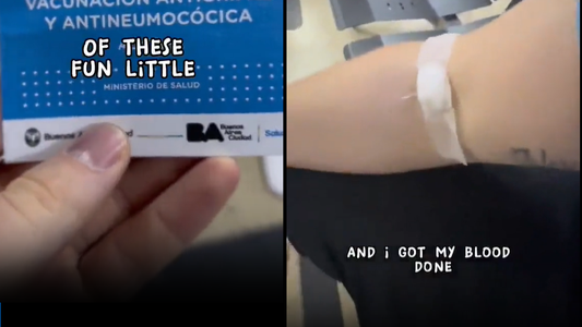 Un turista estadounidense se vacunó gratis en Argentina y lanzó polémicas frases que enojaron en las redes