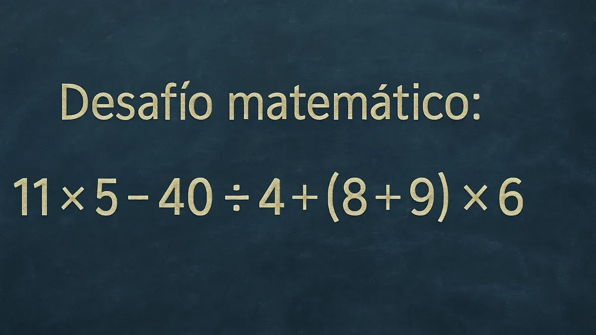 La regla esencial para resolver este desafío matemático es conocido como PEMDAS (por sus siglas en inglés) o jerarquía de operaciones.