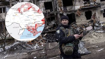 Día 8 de la guerra de Rusia contra Ucrania: así quedó el mapa actual de la avanzada rusa