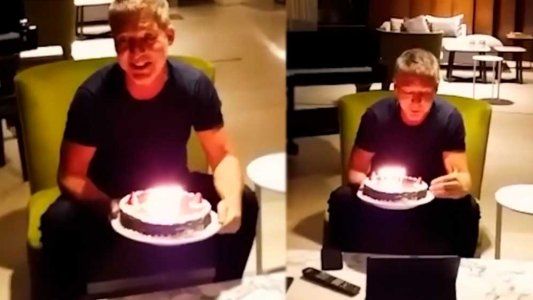 El divertido festejo de cumpleaños online de Adrián Suar en el que pidió disculpas y criticó a sus amigos