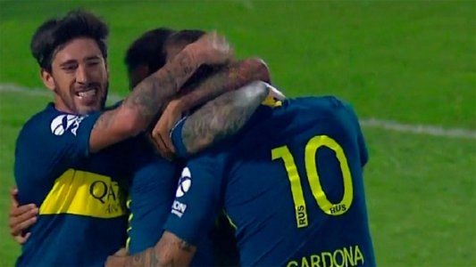 Boca le gana 1-0 a San Martín de Tucumán con este gol de Cardona