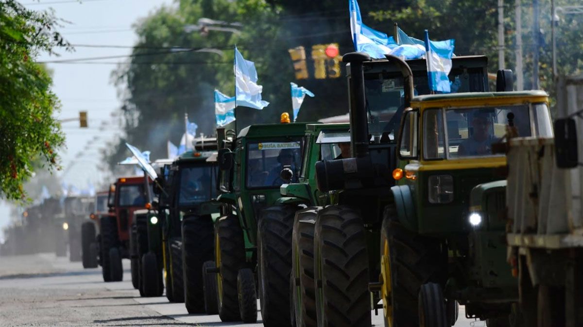 Habrá tractorazo en las calles porteñas. Los productores