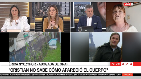 La abogada de Cristian Graf reveló que su defendido va a hablar con la prensa: cuándo lo hará