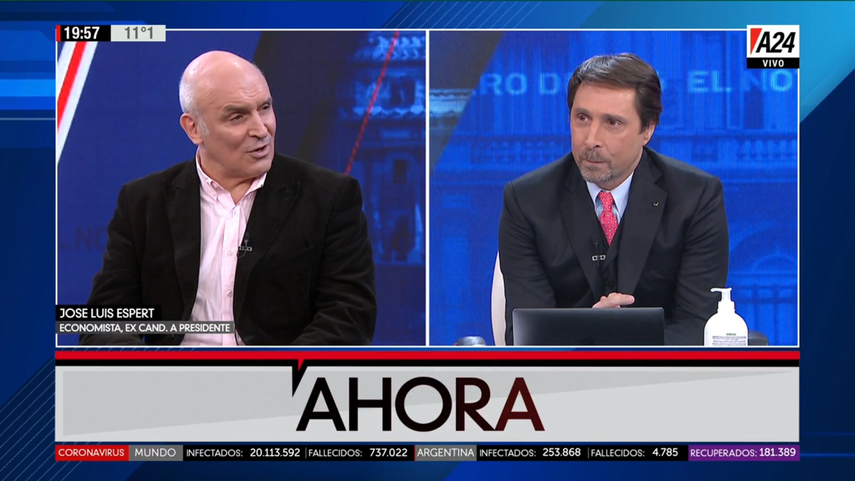 Fuerte cruce entre Espert y Feinmann: Lo que me decís es de facho