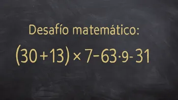 La regla esencial para resolver este desafío matemático es conocido como PEMDAS (por sus siglas en inglés) o jerarquía de operaciones.