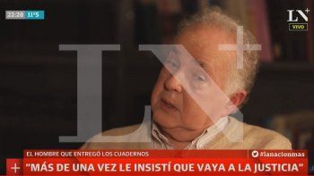 El amigo de Centeno que entregó los cuadernos contó la historia: Me los dio por confianza