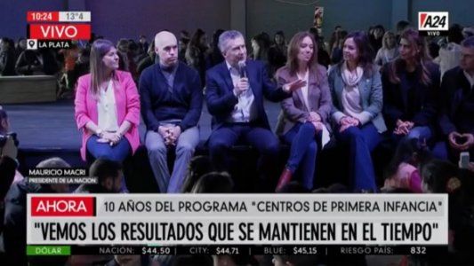 Macri, en tono de campaña, celebró la baja de la mortalidad infantil en la ciudad y provincia: Esto no es relato, no es sarasa, es verdad