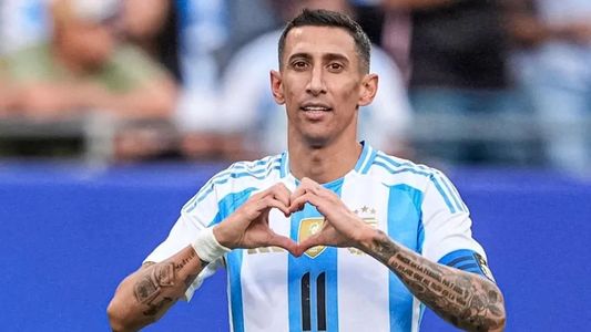 ¿Cuándo se retira Ángel Di María de la Selección Argentina?