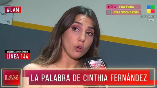 Cinthia Fernández reveló cuál es la suma que le pasa Matías Defederico por sus hijas