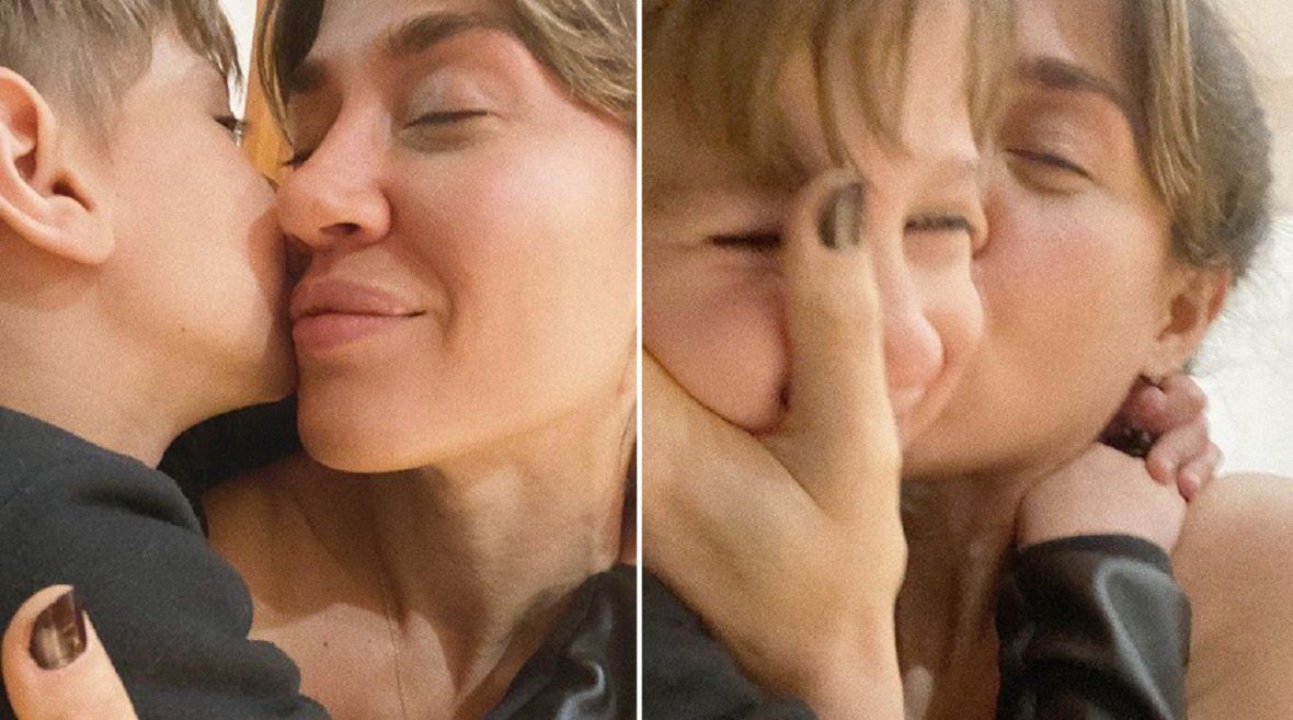 Jimena Barón se reencontró con Momo para su cumpleaños y le cambió el look