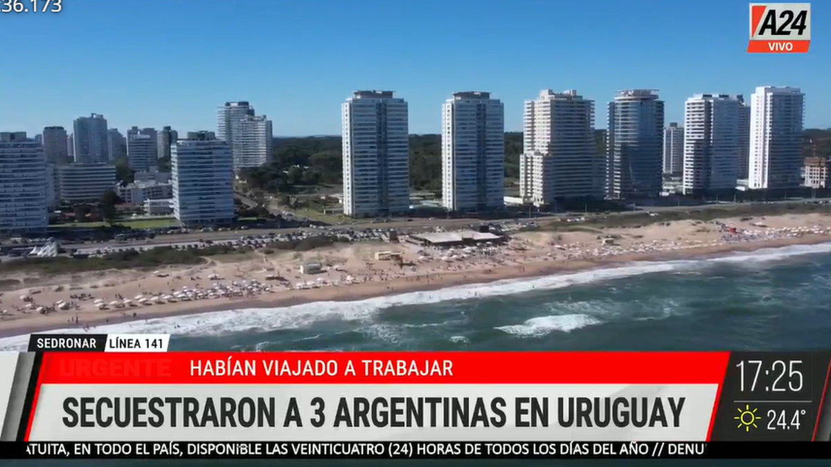 Tres jóvenes argentinas fueron secuestradas por una red detrata de personas. (Foto: captura A24)