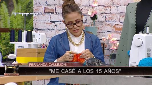 María Fernanda Callejón contó que se casó a los 15 años con un conocido folclorista