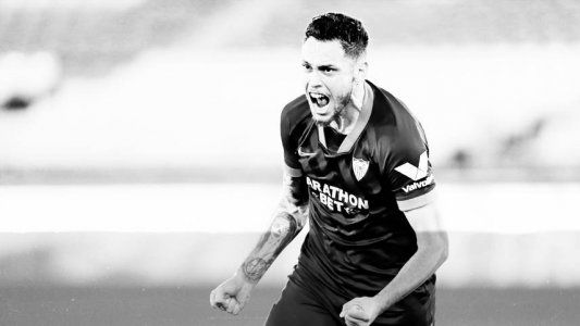 Con gol de Ocampos y el debut de Papu Gómez, Sevilla eliminó a Almería y pasó a la semifinal de la Copa del Rey